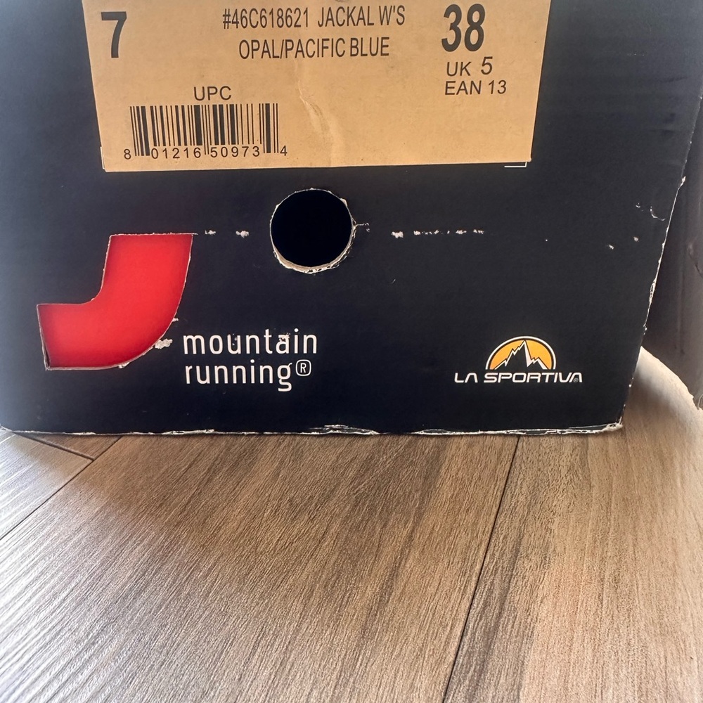 La Sportiva Women’s Jackal Opal/Pacific Blue Trail Running Shoes - Picture 5 of 5
